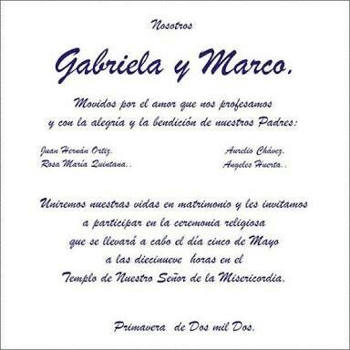 ¿qué información debe ir en invitaciones y pases y cómo acomodarlo? - 11