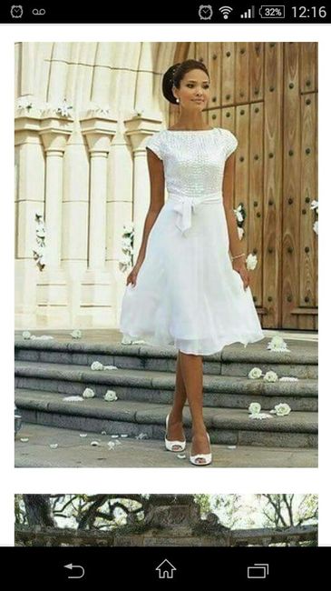Vestidos para boda civil - 1