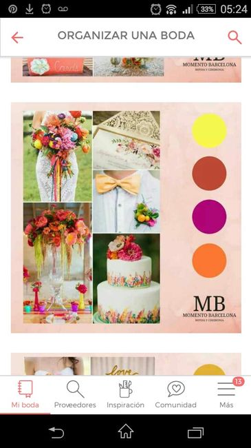 Colores de bodaen tendencia - 1