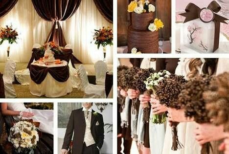 Combinacion de colores en blanco y café - 3