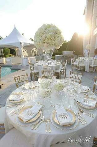 Combinaciones de colores en dorado y blanco - 8