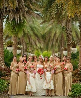 Combinaciones de colores en color vino y dorado - 7