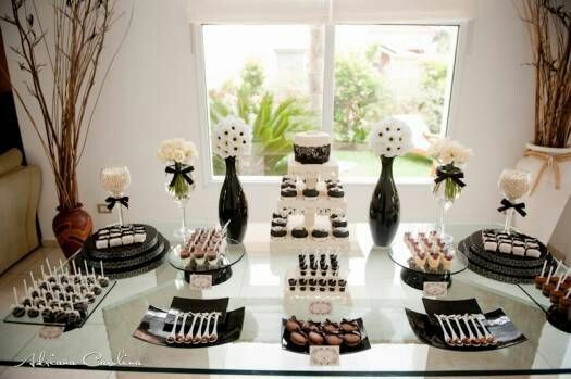 Combinación de colores negro y blanco - 9