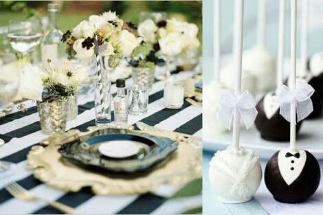 Combinación de colores negro y blanco - 12