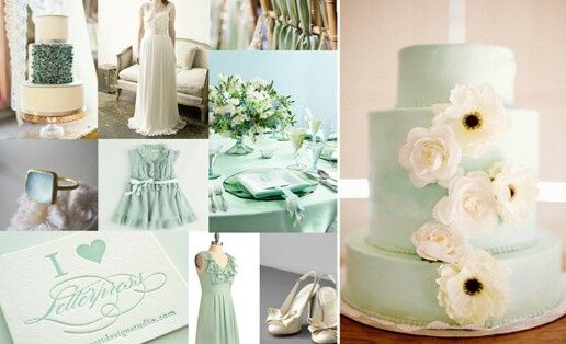 Combinaciones de color crema y menta - 4