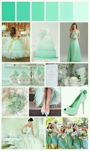 Combinaciones de color crema y menta - 6