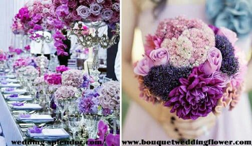 Combinaciones de colores en morado y rosa - 10