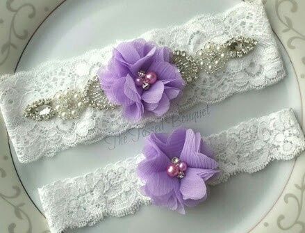Combinaciones de colores blanco, perla y un poco de lila - 15