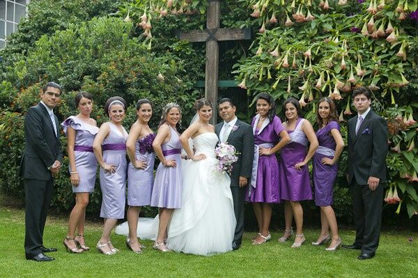 Combinación de colores en rosa pastel  & lila - 7