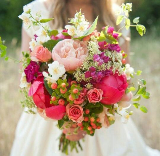 Combinaciones de colores de blanco y rosa - 1