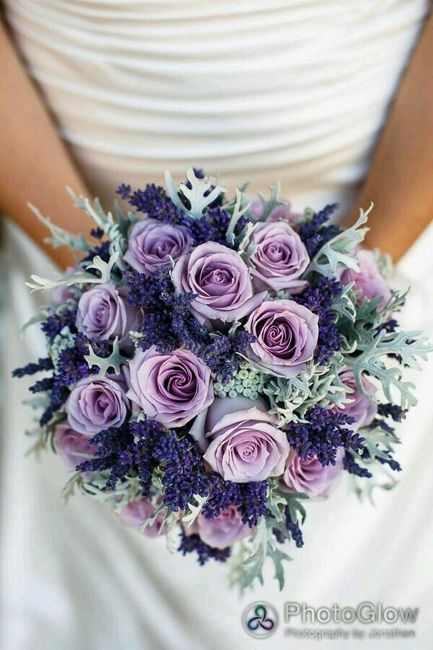 Combinación de colores en gris y lila - 1