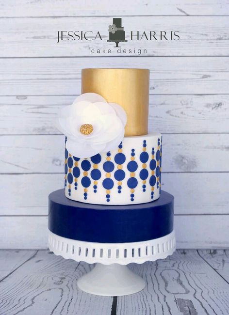 Combinación de colores en azul y dorado - 7
