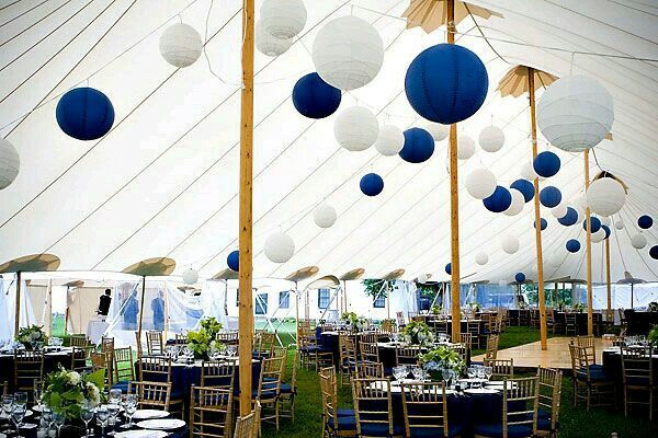 Combinaciones de colores en azul y blanco - 1