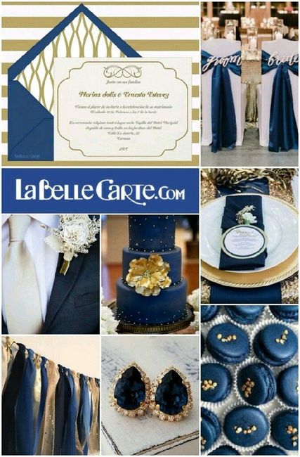 Combinaciones de colores en azul y blanco - 20