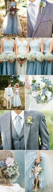 Combinaciones de colores en azul y gris - 6