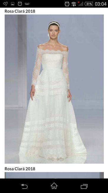 Vestidos Rosa Clará 2018 - 1