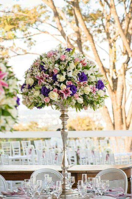 Combinacion de colores en lila, morado rosa y verde - 2