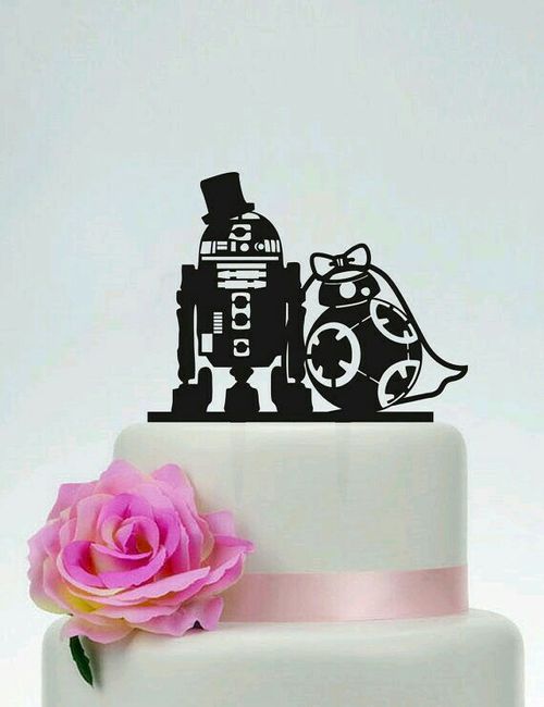 Cake toppers de siluetas - 5