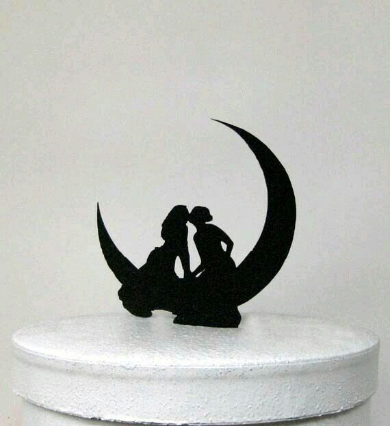 Cake toppers de siluetas - 7