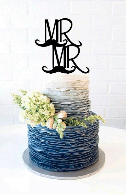 Cake toppers de siluetas - 12