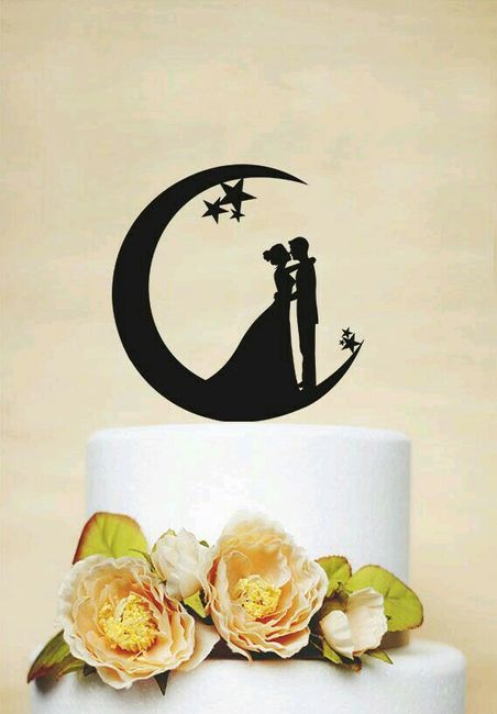 Cake toppers de siluetas - 17