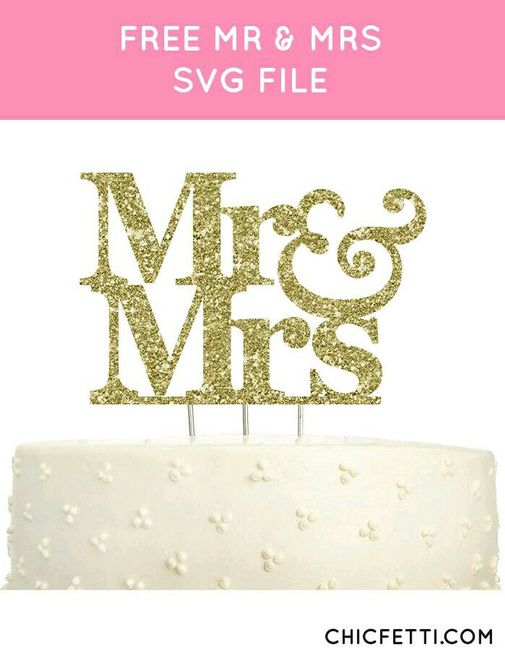 Cake toppers de siluetas - 22