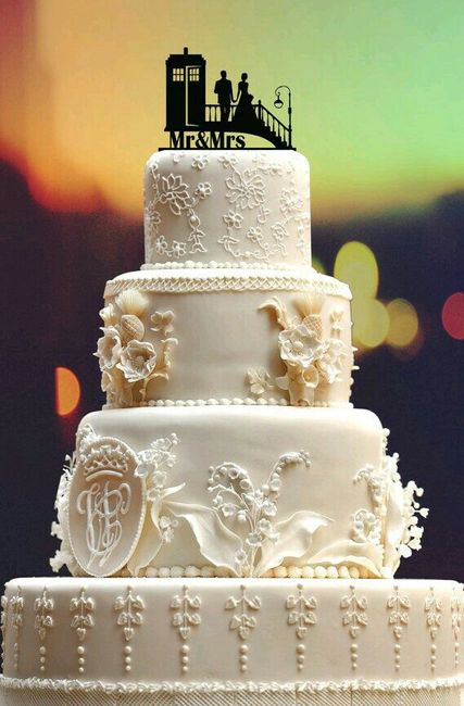 Cake toppers de siluetas - 29
