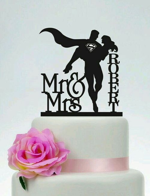 Cake toppers de siluetas - 31