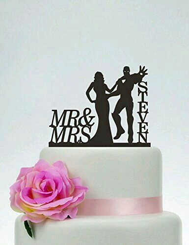 Cake toppers de siluetas - 41
