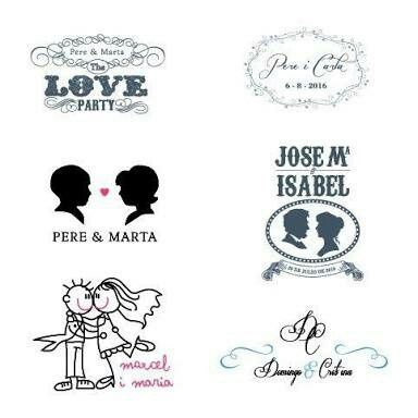 Logos de boda sencillos - 8