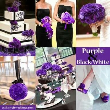 Combinacion de colores morado, negro y verde - 20