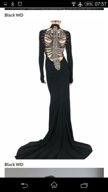 Vestidos de novia... ¡negros! - 1