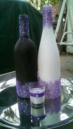 Botellas decoradas - 12