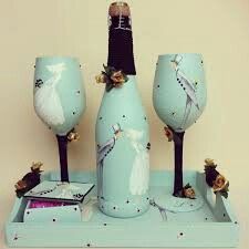 Botellas decoradas - 40