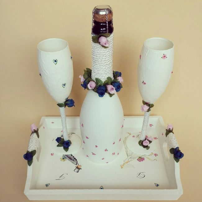 Botellas decoradas - 50