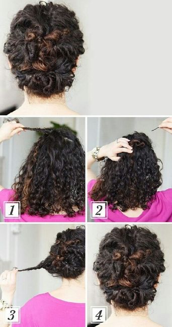 Peinados  para cabello chino - 4