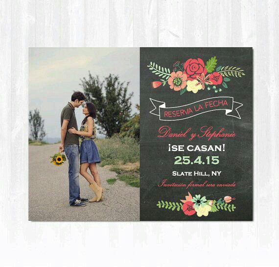 Ideas para el "save the date" en español - 8