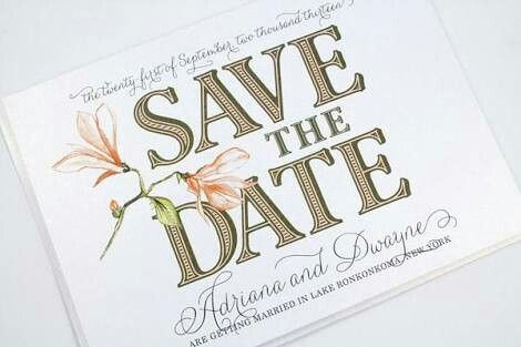 Que es el " save the date " - 22
