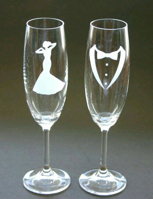 Decoración de copas en blanco - 9