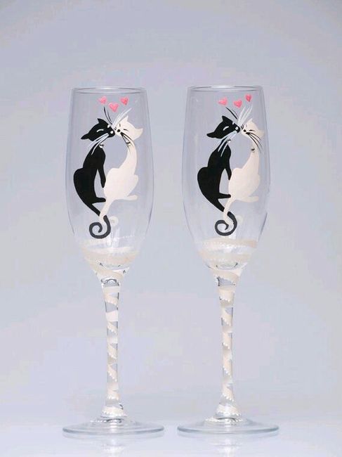Decoración de copas en blanco - 14