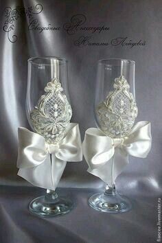 Decoración de copas en blanco - 22