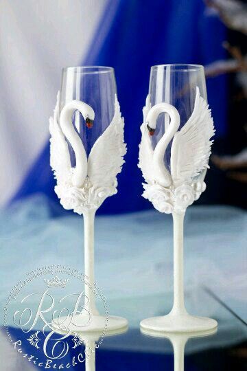 Decoración de copas en blanco - 37