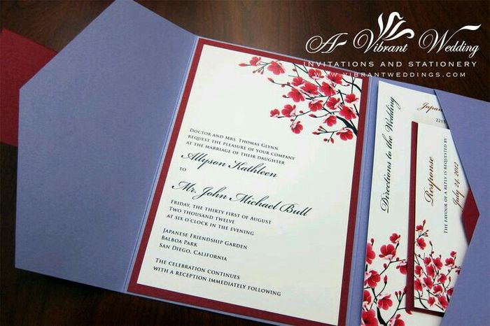 Colores para la boda lila y rojo?? - 7