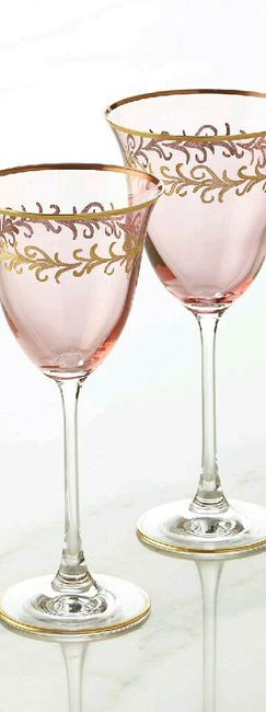 Copas decoradas en rosa - 6