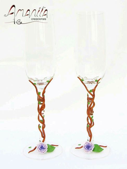 Copas decoradas en cafe - 34