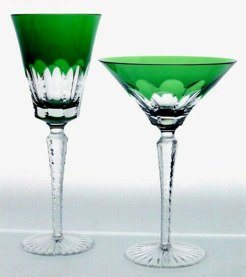 Copas decoradas en verde - 30
