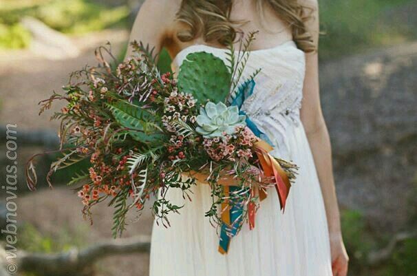 13 alternativas al ramo de novia tradicional - 11