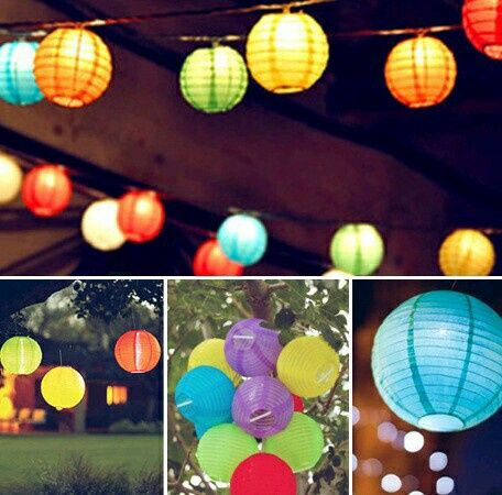Color de adornos en lugar de la fiesta - 21