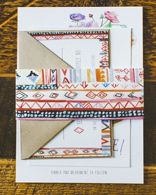 Ideas para una boda tribal - 9