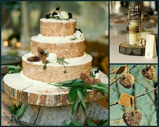 Ideas con madera para su boda - 21